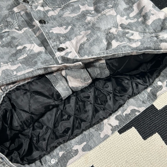 COLD CULTURE, camo, faux shearling jacket!! - Picture 9 of 13